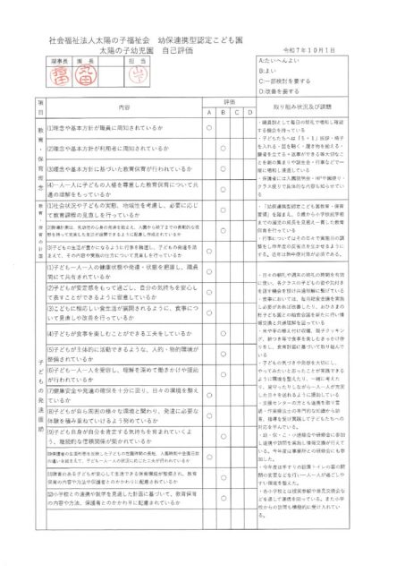 自己評価のサムネイル
